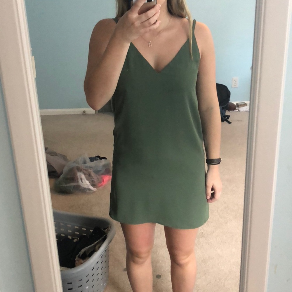 Green Topshop Mini Dress